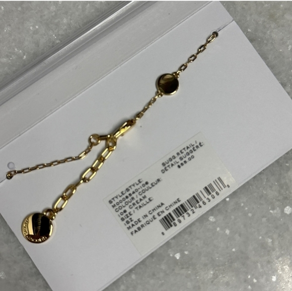 MARC JACOBS chained bracelet NWT authentic - Picture 2 of 2